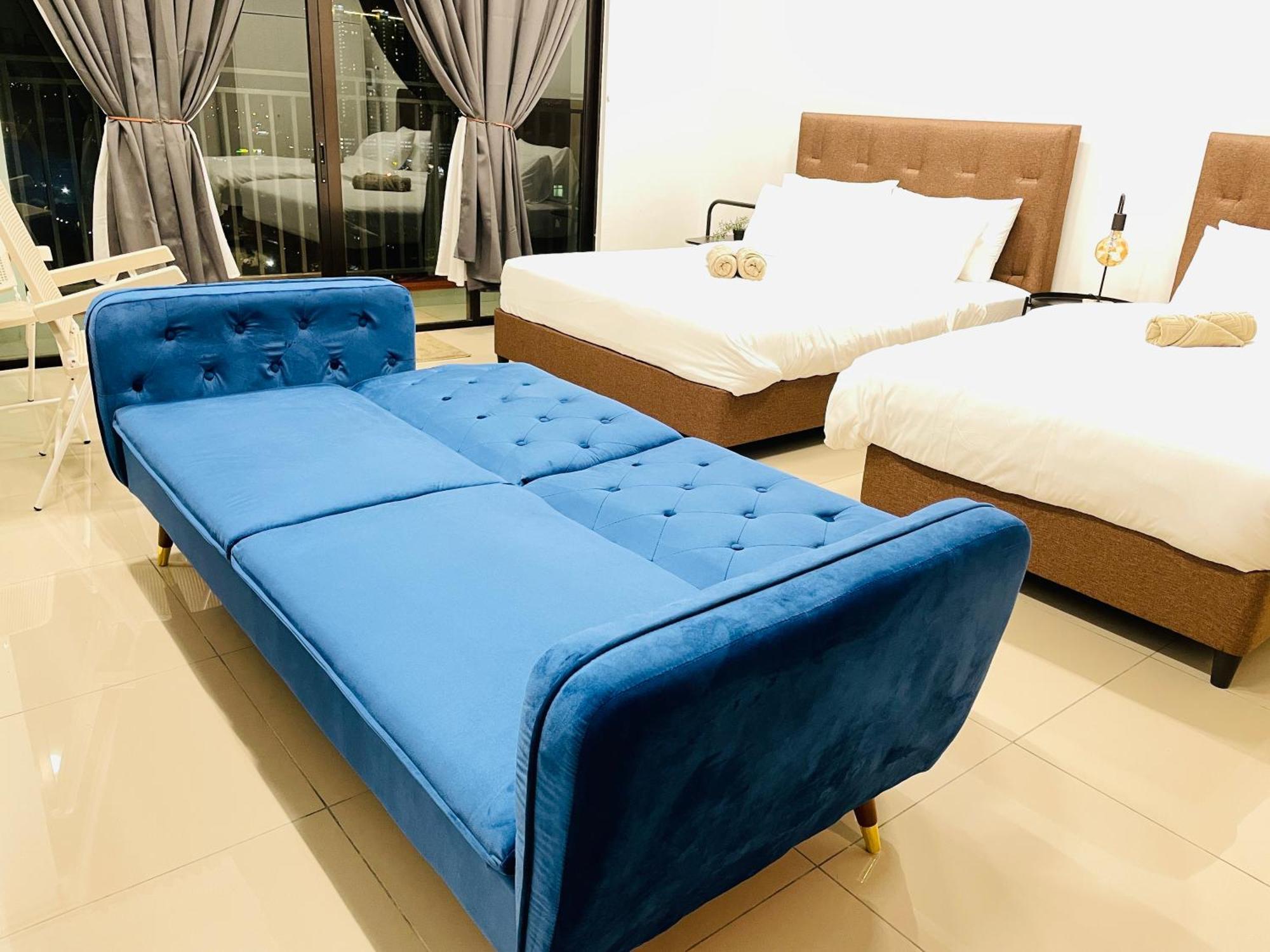 High Floor Studio Austin Regency Mount Austin W Balcony 3 Plus 1Pax 5 Mins Aeon Johor Bahru Exterior photo